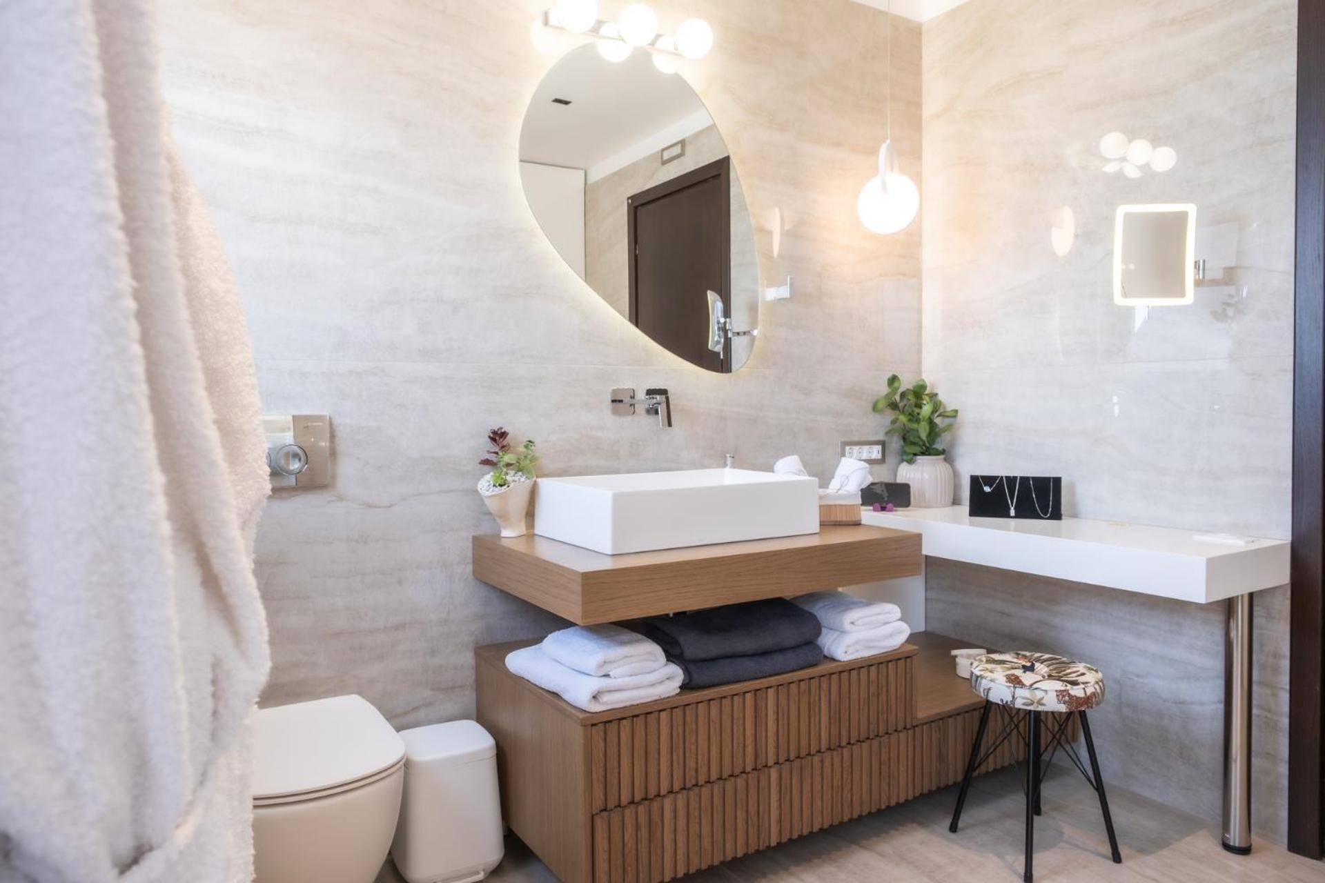 Thea Panoramic Sea View Apartment อายิโอสนิโกลาโอส ภายนอก รูปภาพ